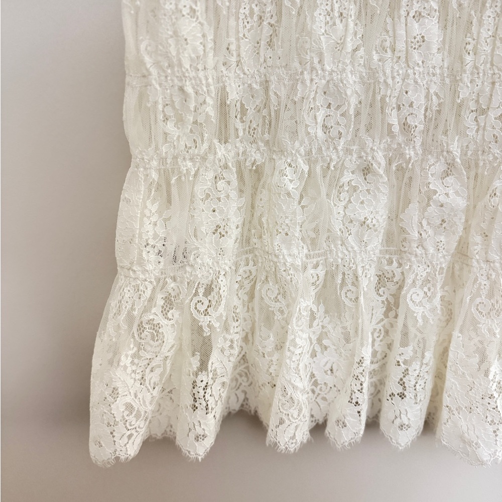 Doen Cream Lace Midi Dress - Picture 8 of 11